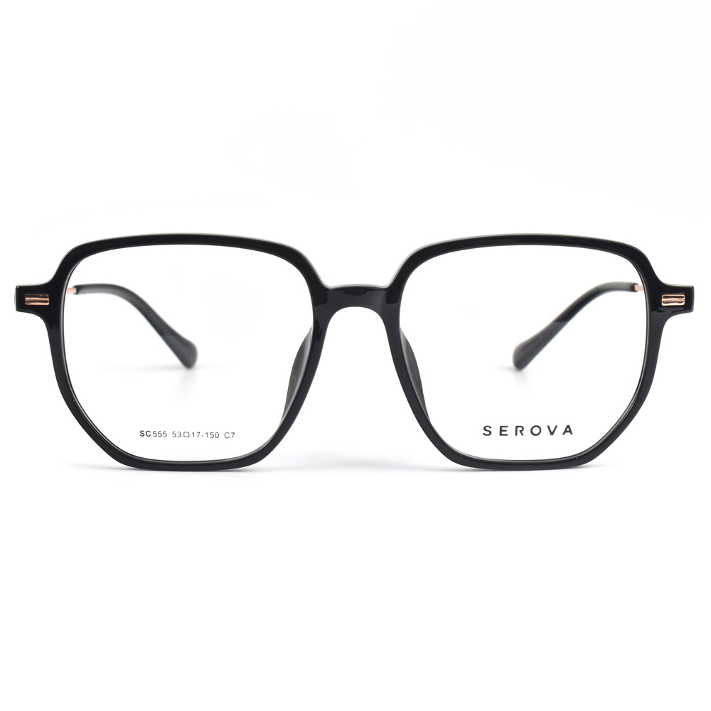【SEROVA】SC555 方框光學眼鏡 #張藝興配戴款