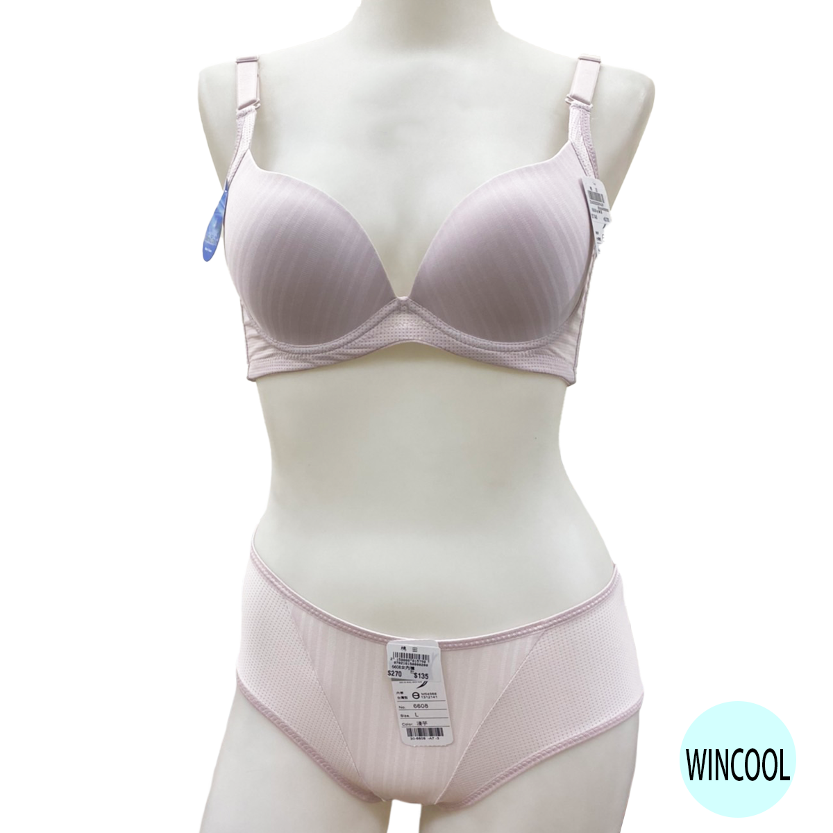 涼感透氣內衣。配褲。66XX。33XXX