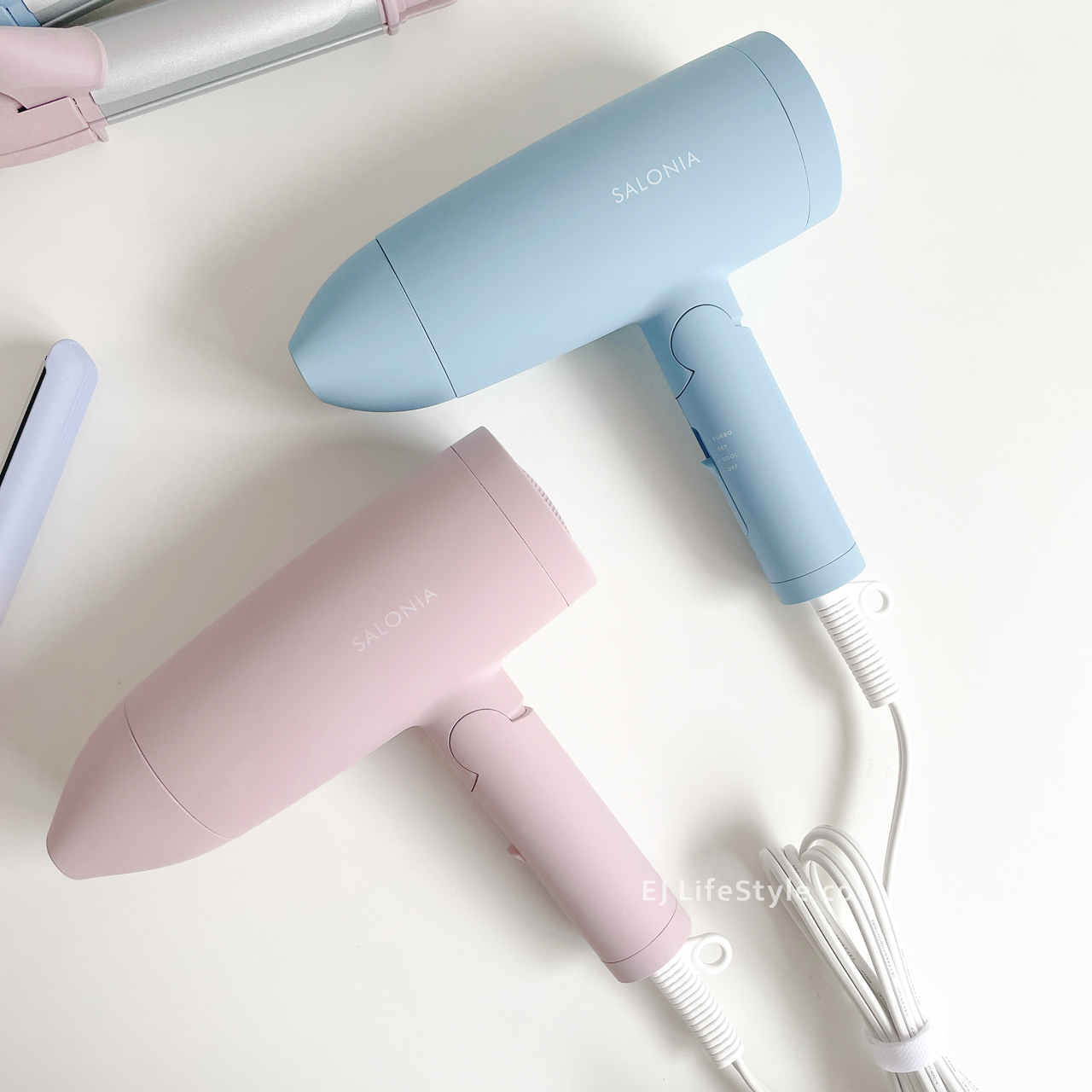日本限定🇯🇵 SALONIA 吹風機 負離子 折疊 收納 多色 / 現貨