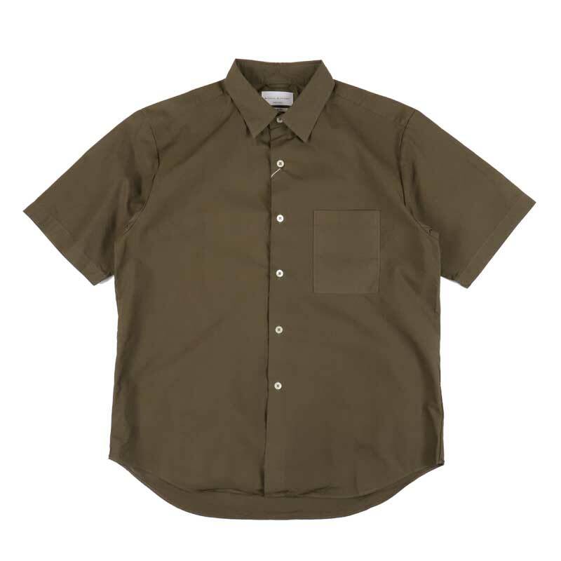 Manual Alphabet Loose Fit Regular Collar S/S Shirt