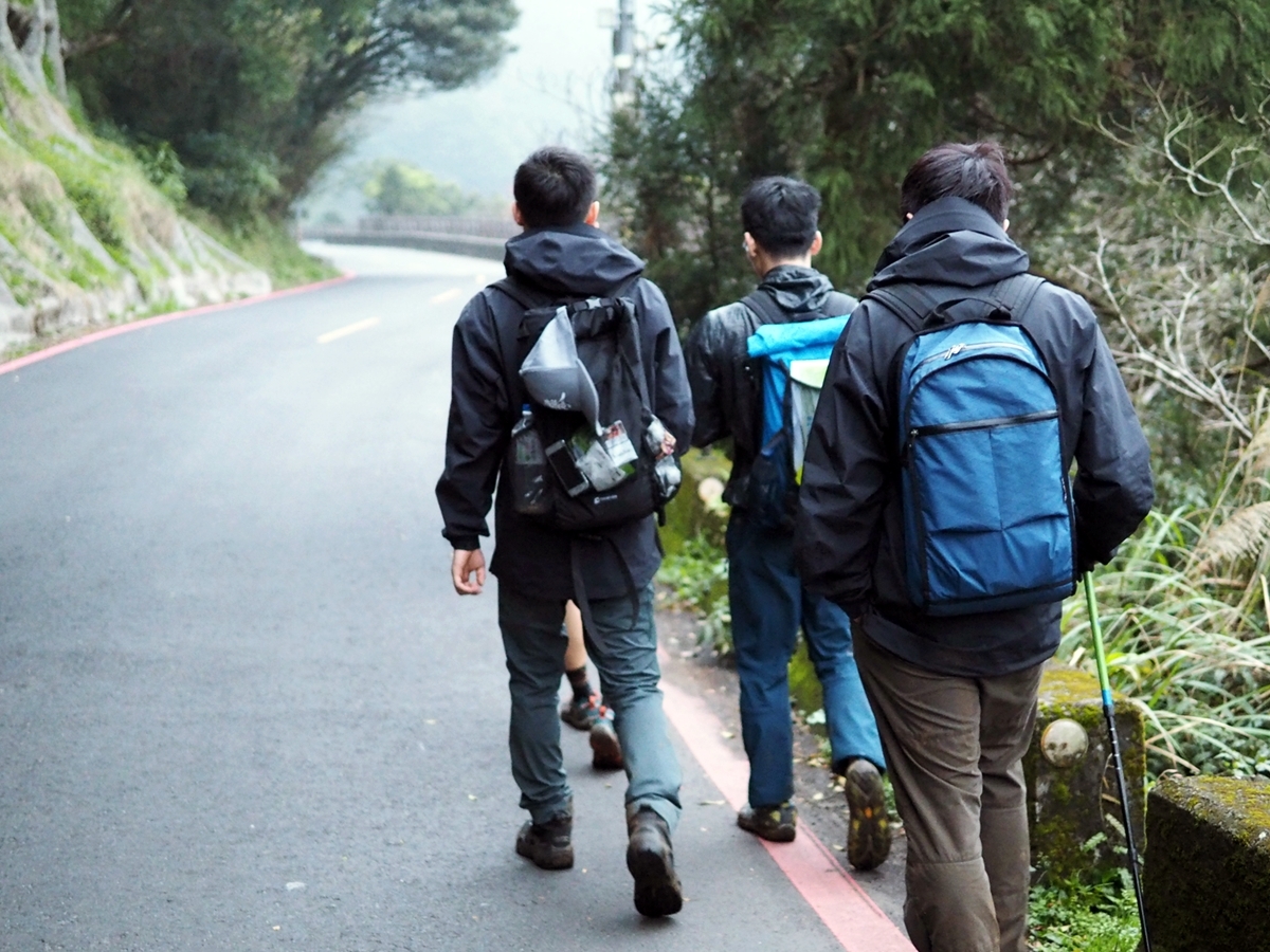 台北市大縱走,一日南北大縱走,台北登山,郊山,hanchor,步道,健行,陽明山,象山,陽明山東西大縱走