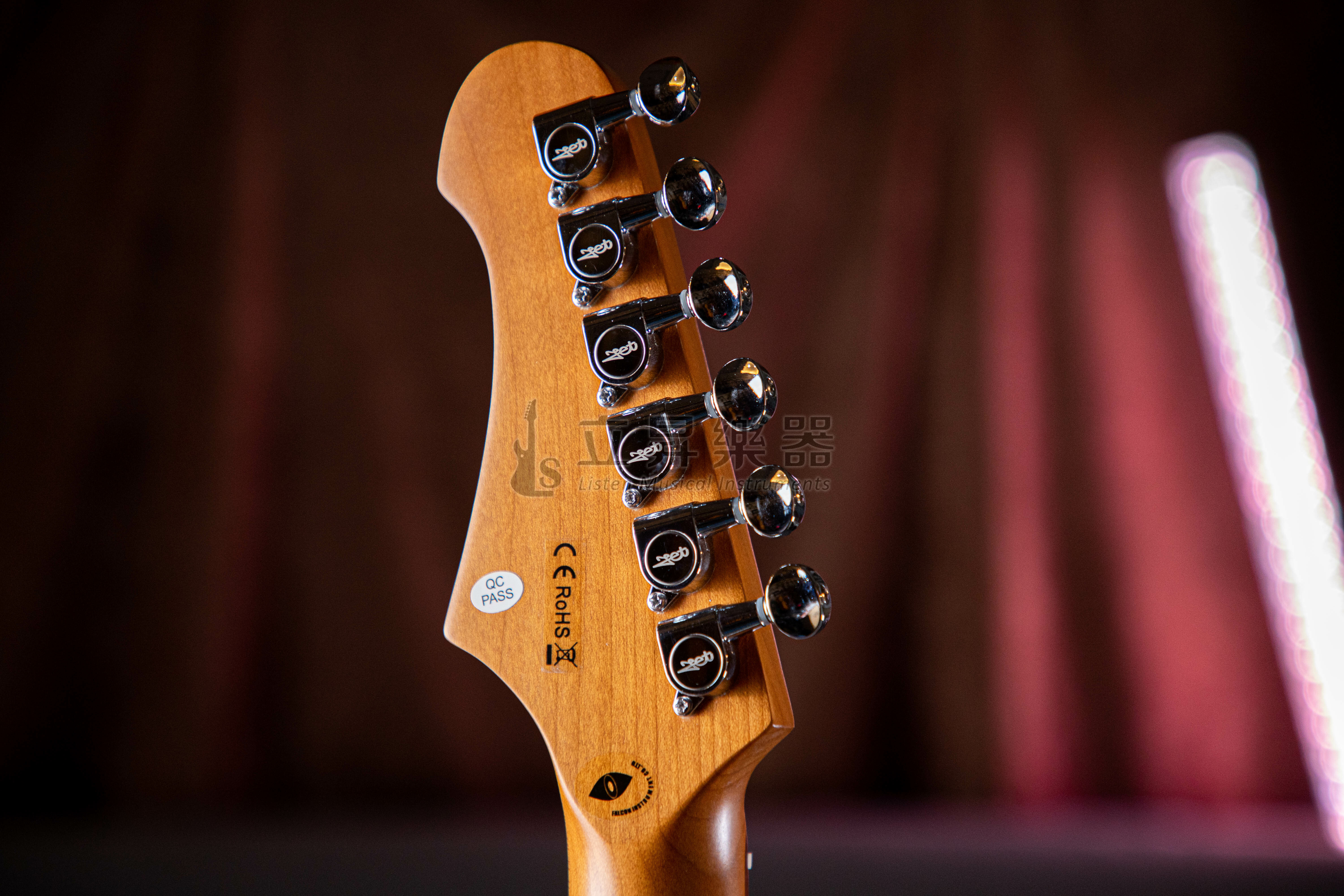 JET JET JT-300 BLR Telecaster SS 加拿大烤楓琴頸 玫瑰木指板 22格 無搖單單 粉藍色 第 6 張圖片｜三峽吉他 / Bass