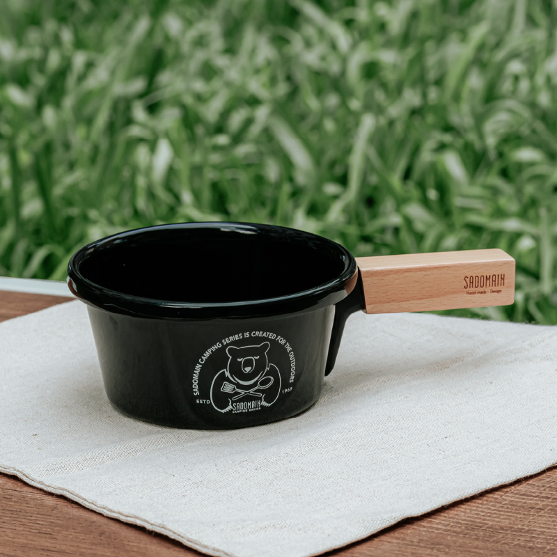 【仙德曼】 琺瑯磁吸碗 4入/4蓋 400ml (附收納皮盒)