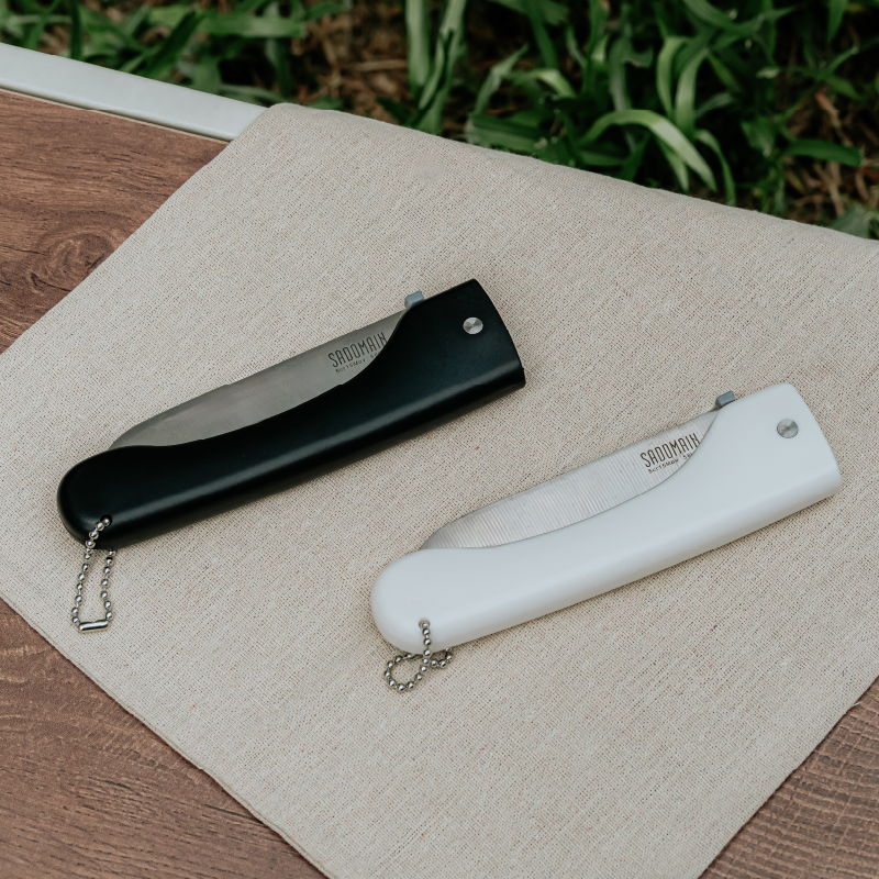 【仙德曼】戶外折合料理刀 (附專屬收納套)