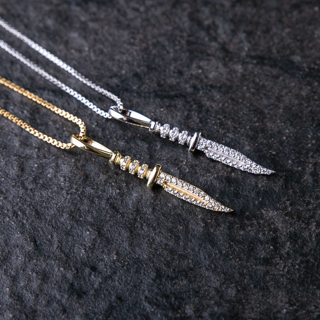 925純銀軍刀墜飾