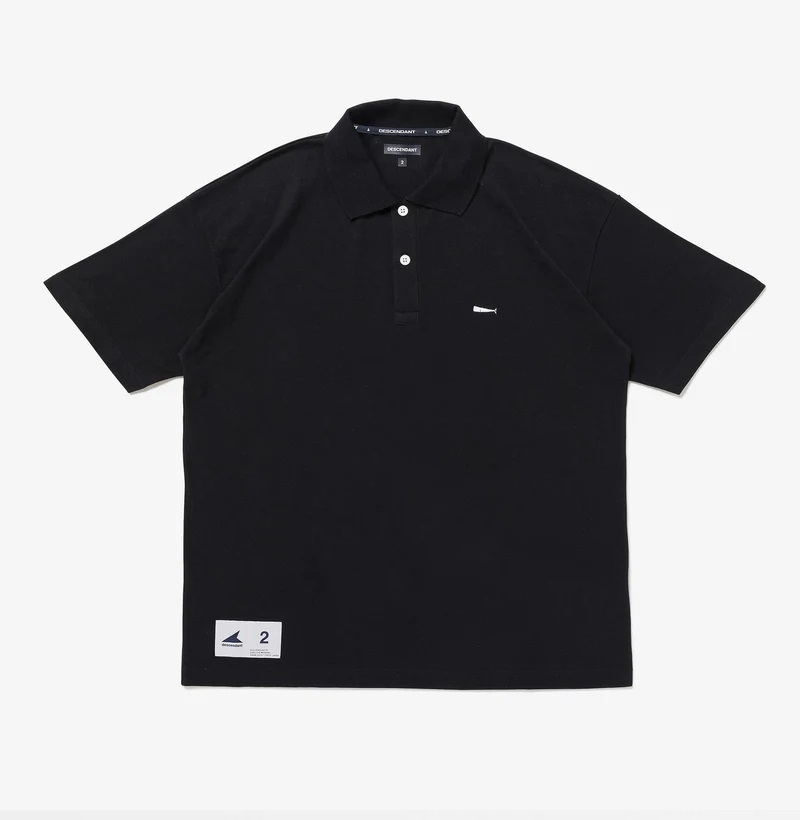 DESCENDANT CACHALOT POLO SS BLACK