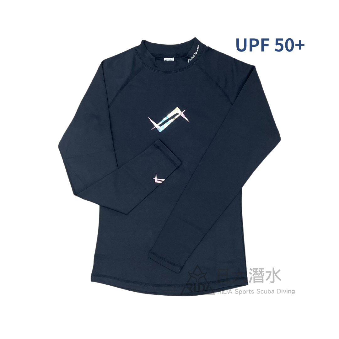 Water Pro 女 All Black 水母衣 防曬衣 UPF 50+