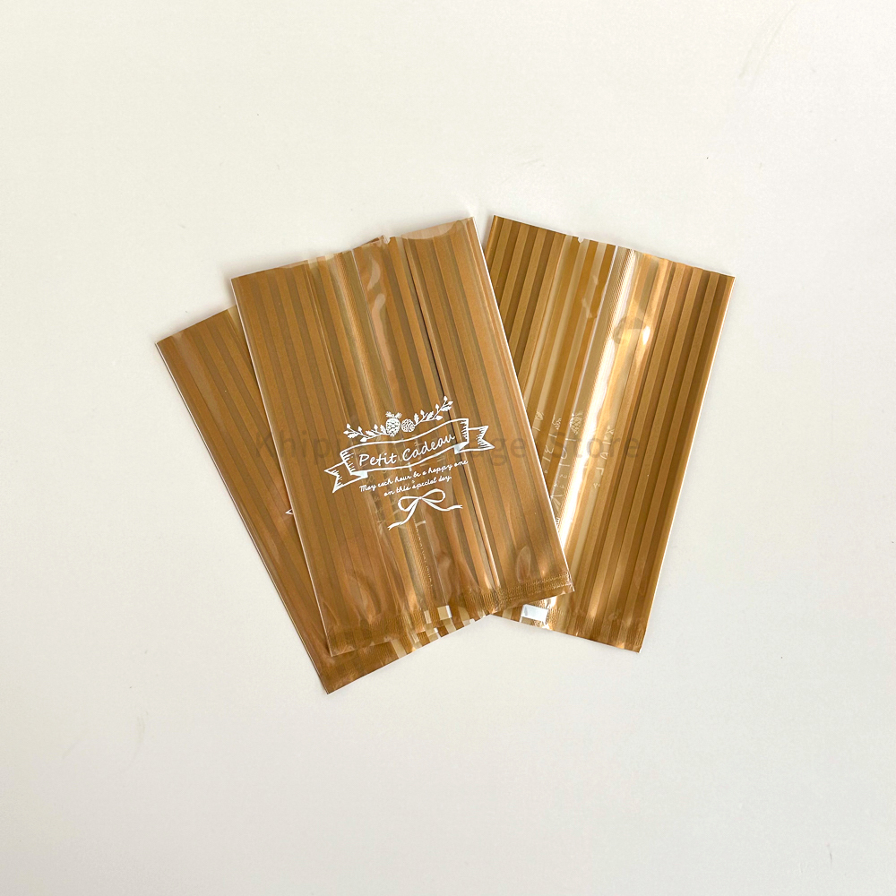 折角餅乾袋｜金色巴黎｜10*15.5+6cm