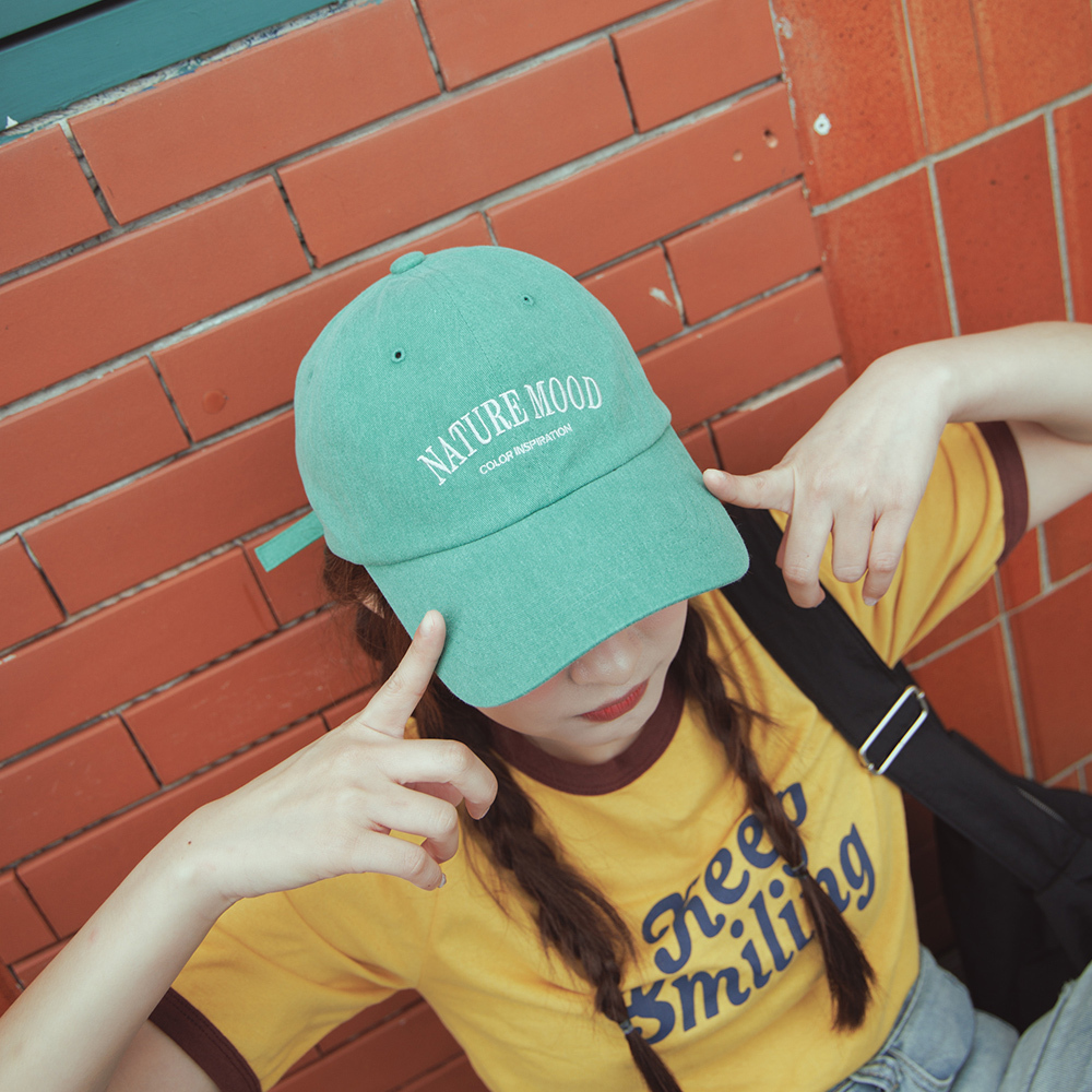 NATURE MOOD colorful baseball cap three colors【07020834】in stock+pre-order