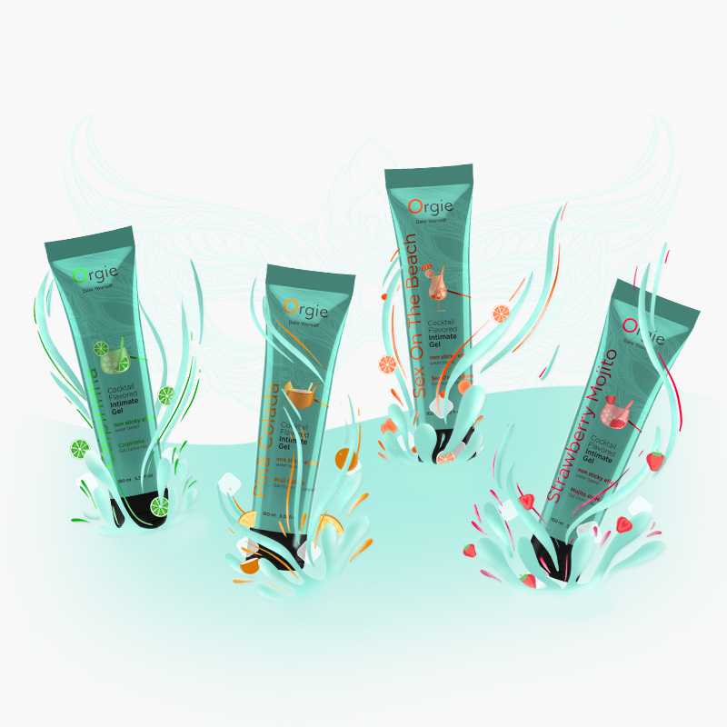 葡萄牙 Orgie Lube Tube Cocktail 雞尾酒風味 水性潤滑液