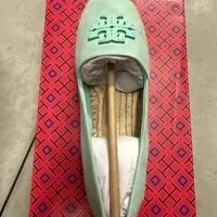 [S] TORY BURCH EVERLY PLATFORM ESPADRILLE SUEDE ROYAL SUEDE-SUEDE,SOFT AQUA, 143464-497 [FINAL SALE] (STB378)