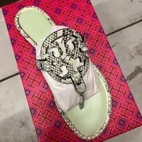 [S] TORY BURCH MILLER STAMPED SNAKE PRINTED LEATHER,SAGE ROCCIA, 84608-400 (STB379)