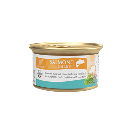 意大利 Marpet Equilibria均衡系列 貓濕糧 85g - 三文魚【原箱24 罐】