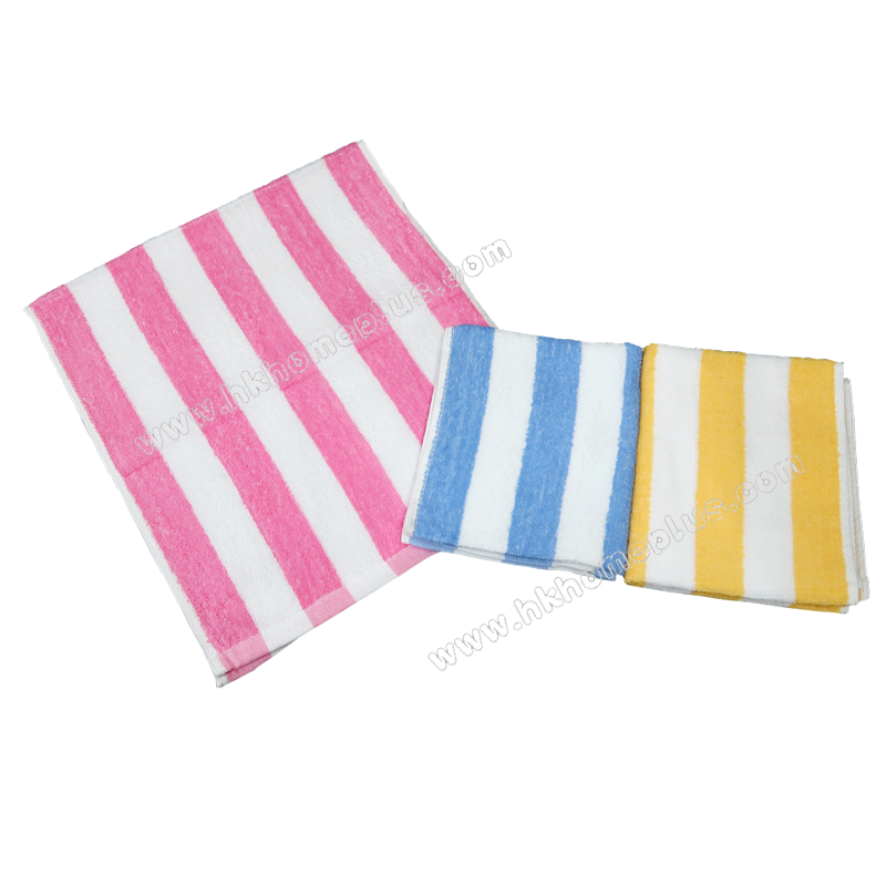 6條裝 彩條面巾 4110562/4130562