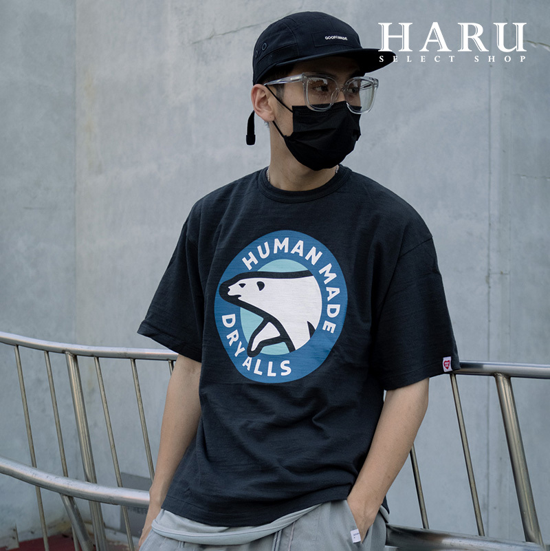 HUMAN MADE GRAPHIC T-SHIRT #09 北極熊 塗鴉 竹節棉 短T 男女休閒上衣 HM25TE010