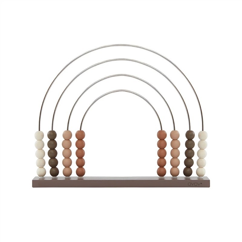 OYOY 彩虹算盤 / 巧克色