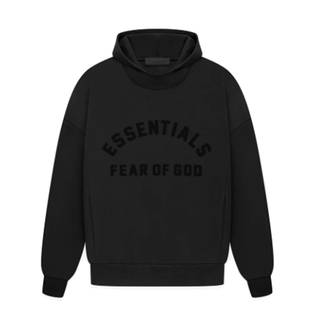 nike black essentials hoodie