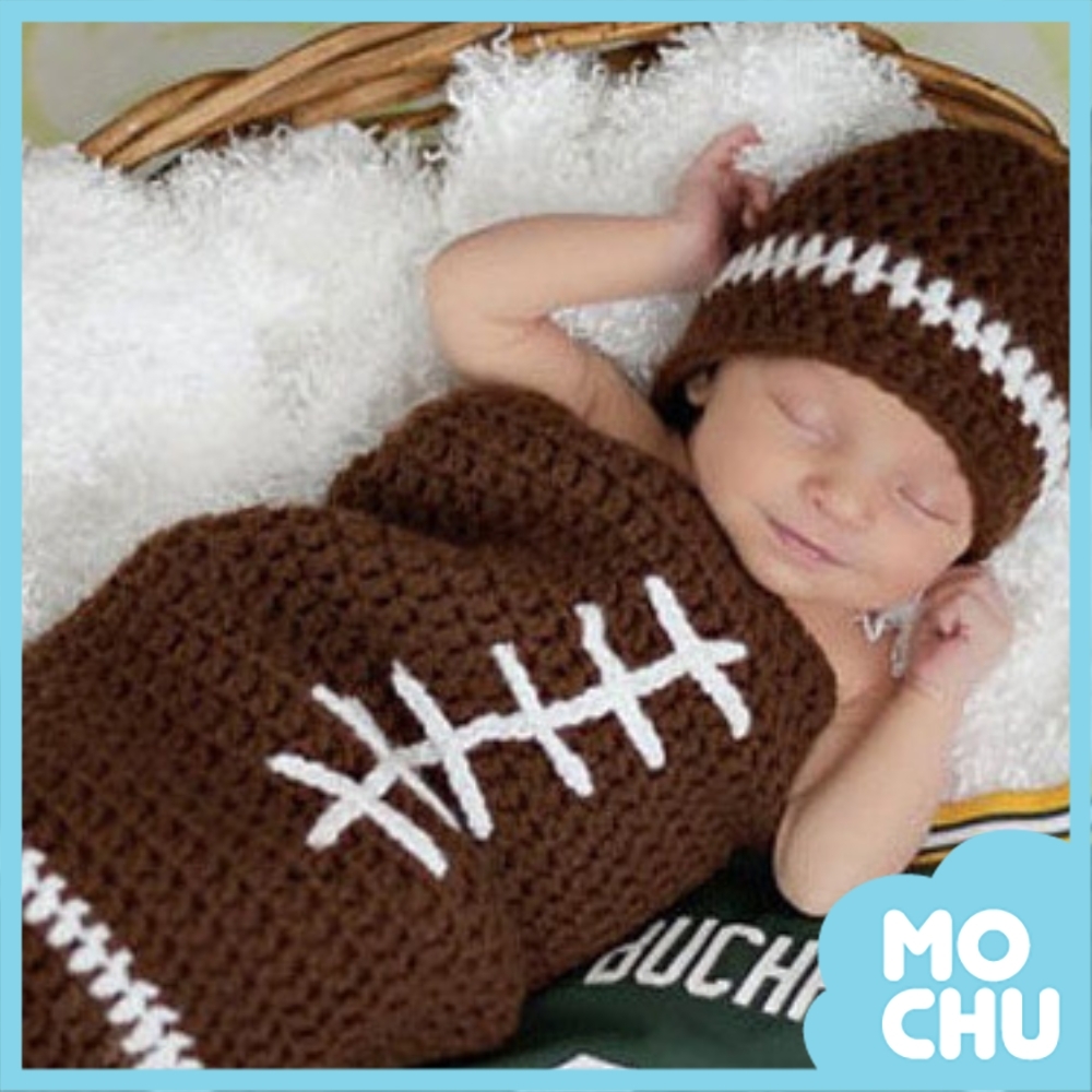 網紅寶寶拍照款-橄欖球