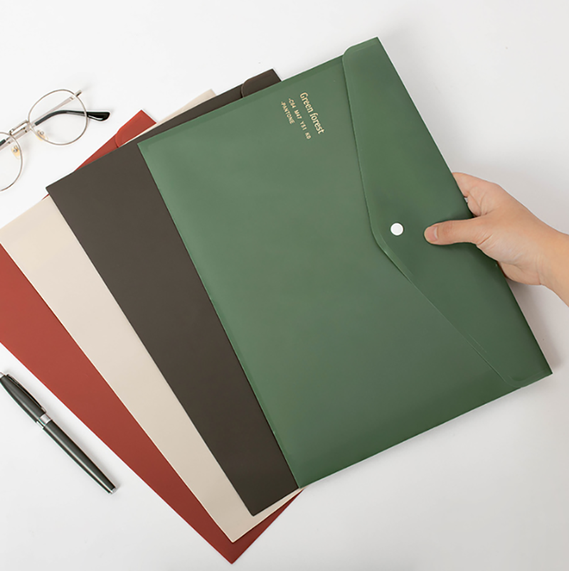 創意復古色pp文件袋 RS6903