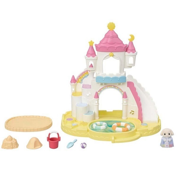 Sylvanian Families 森林家族 幼稚園沙丘水池組 S-72