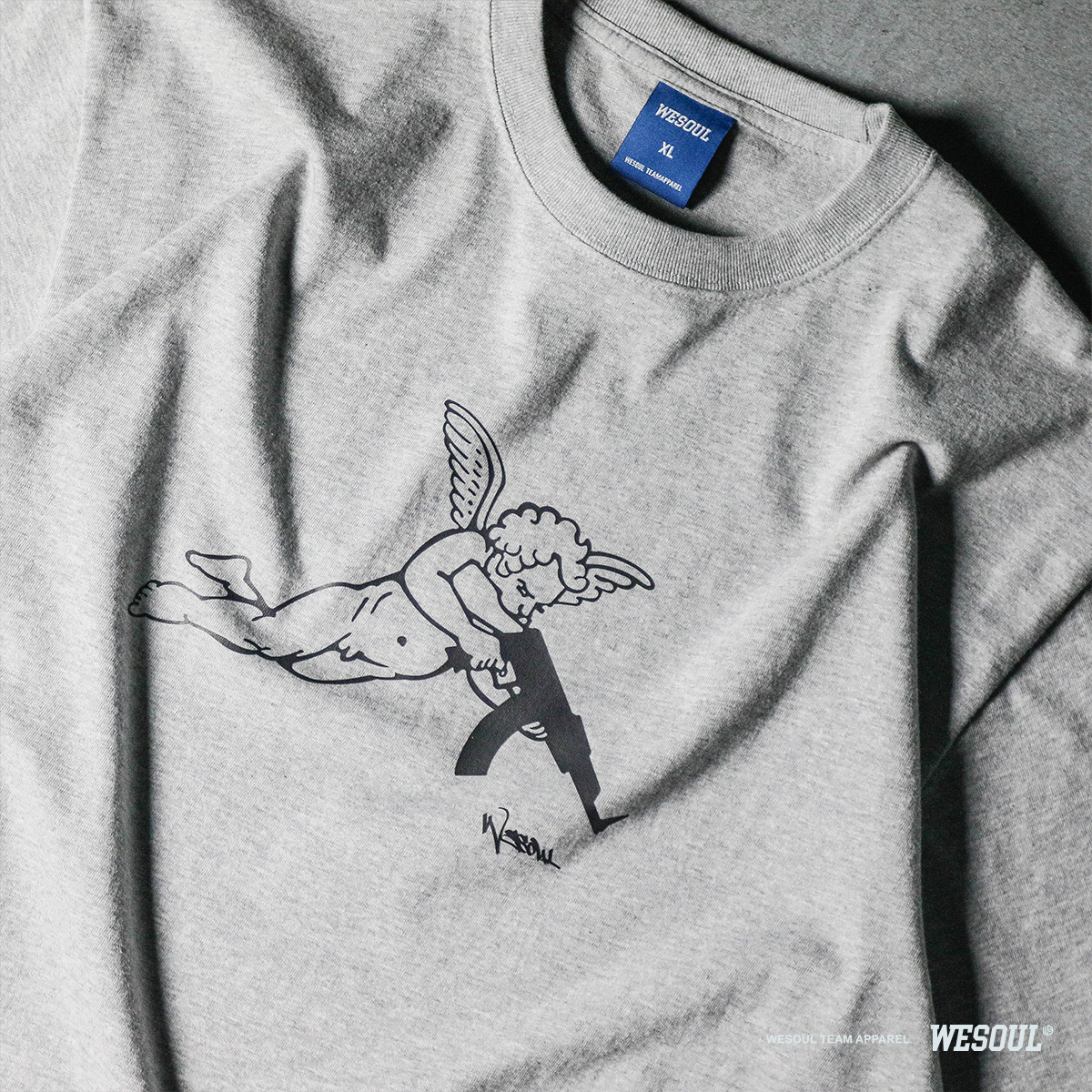 [WESOUL] 天使翻玩 TEE / T恤 / 共三色