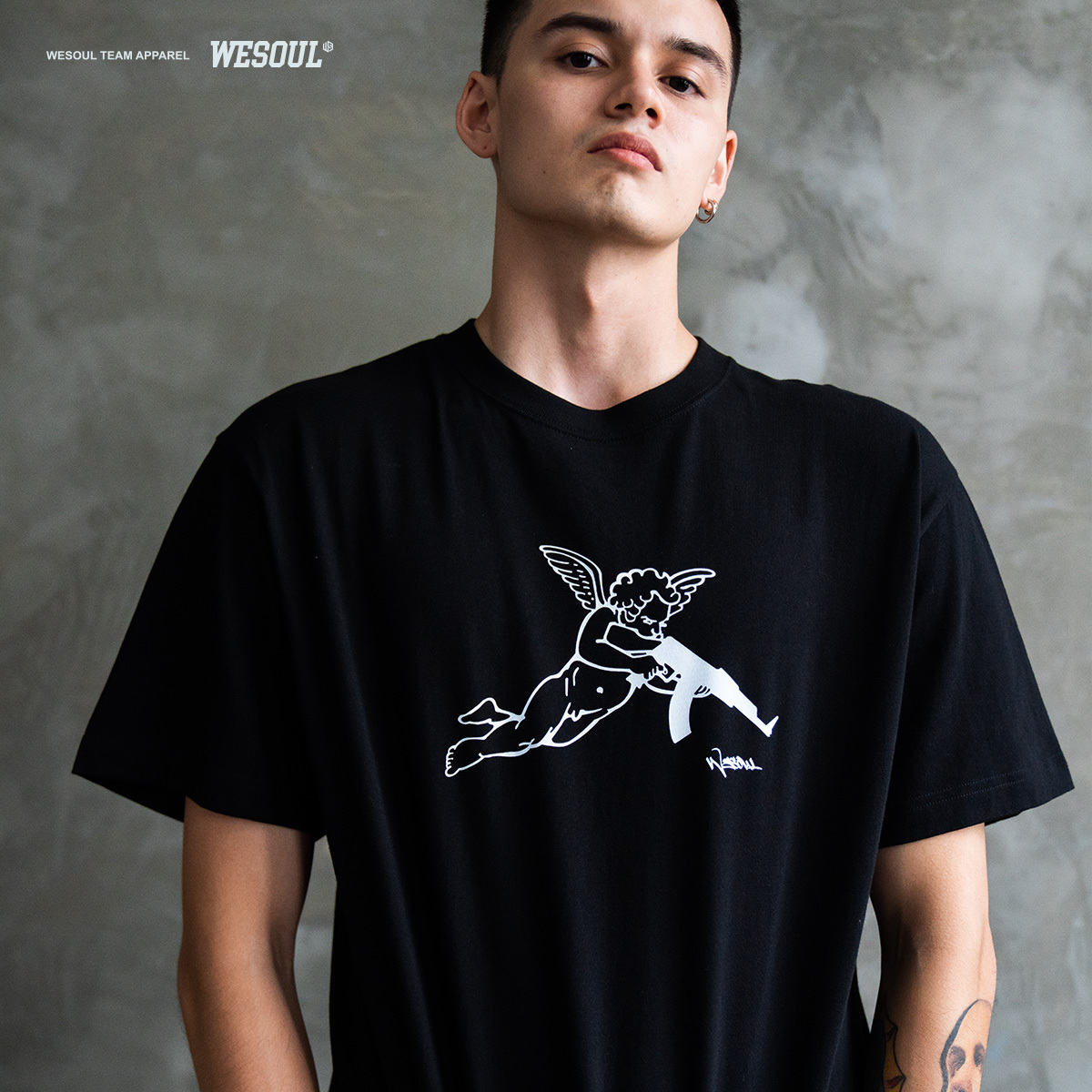 [WESOUL] 天使翻玩 TEE / T恤 / 共三色