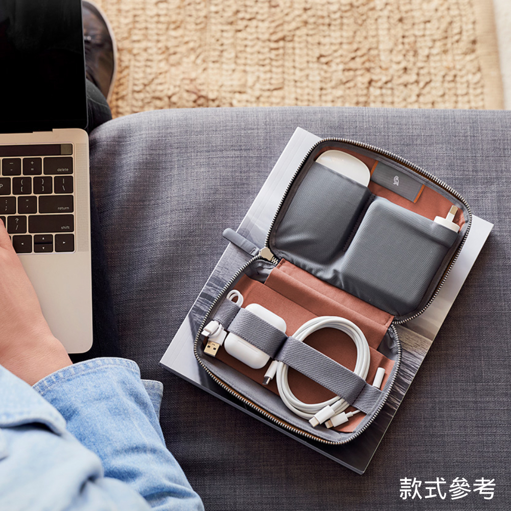 澳洲 Bellroy｜Tech Kit Compact 3C數位配件小包 - 銀貝灰
