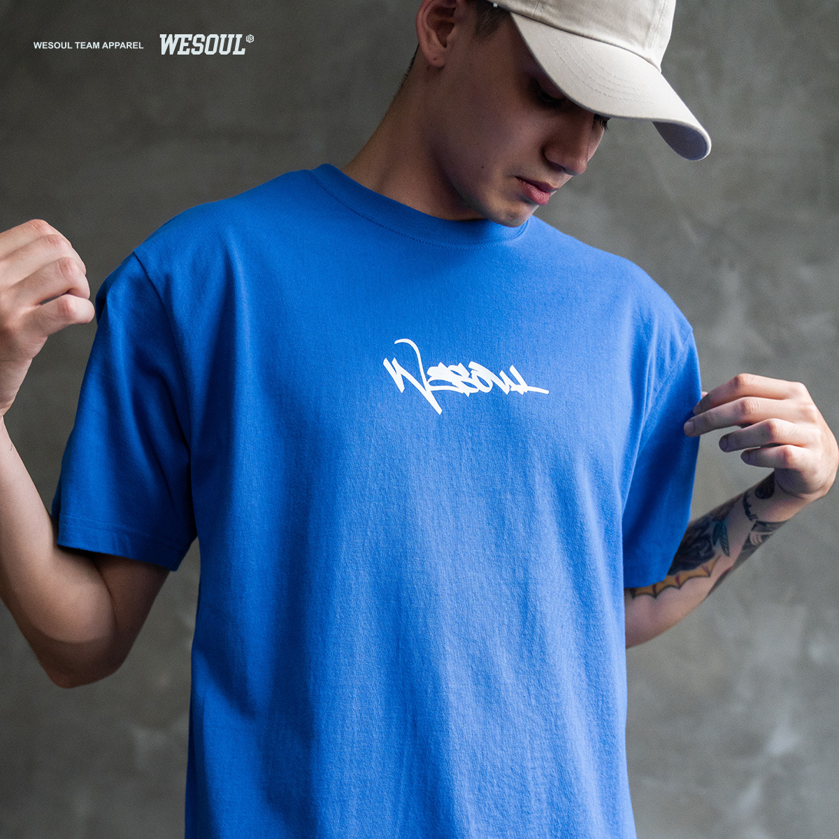 [WESOUL] 塗鴉LOGO TEE / T恤 / 共三色