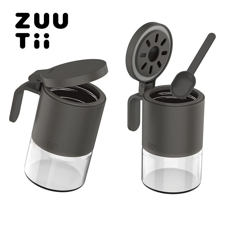 ZUUTii - 防潮玻璃調味料罐 300ml (米色/深灰色/黃色/深藍色)