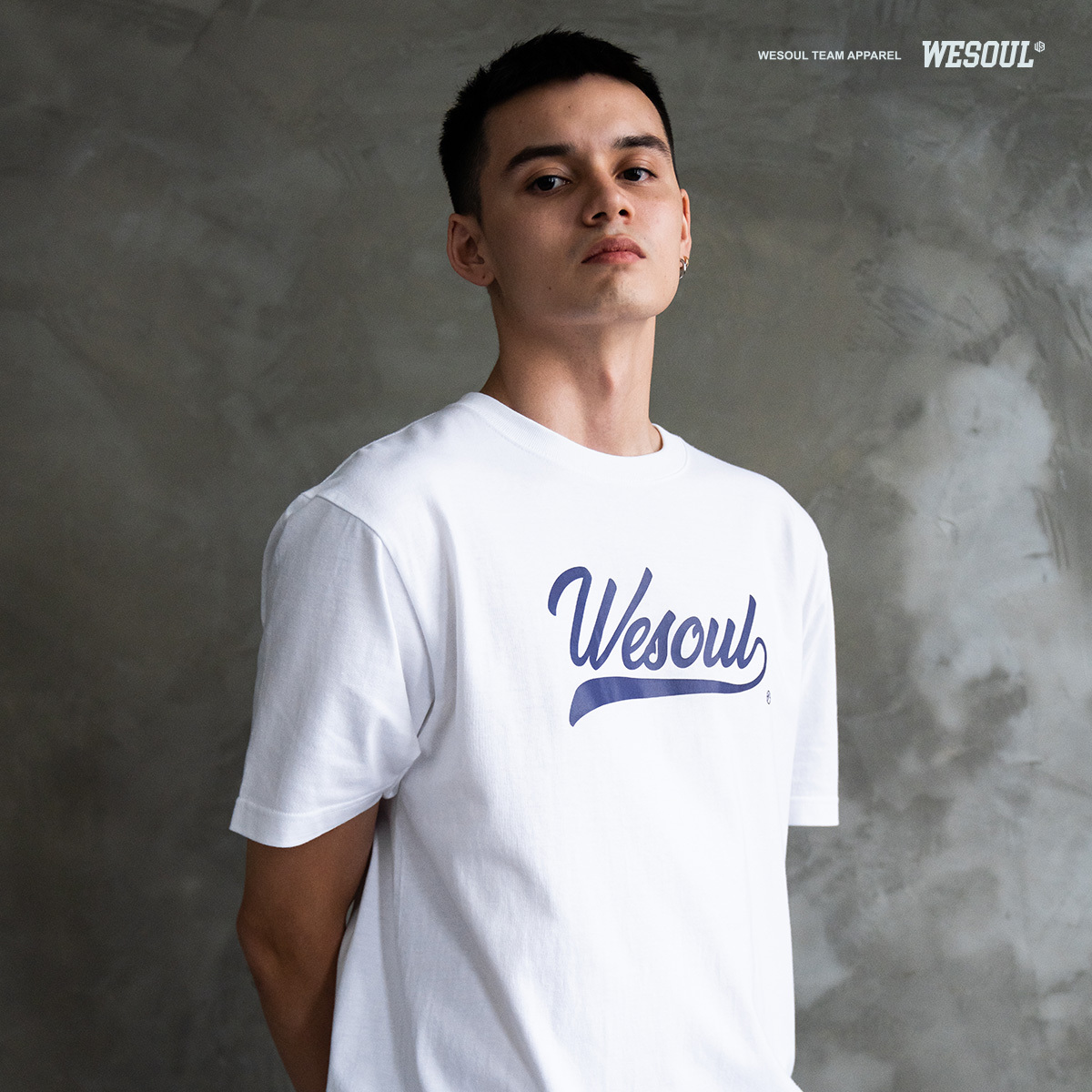 [WESOUL] 草寫LOGO TEE / T恤 / 共三色