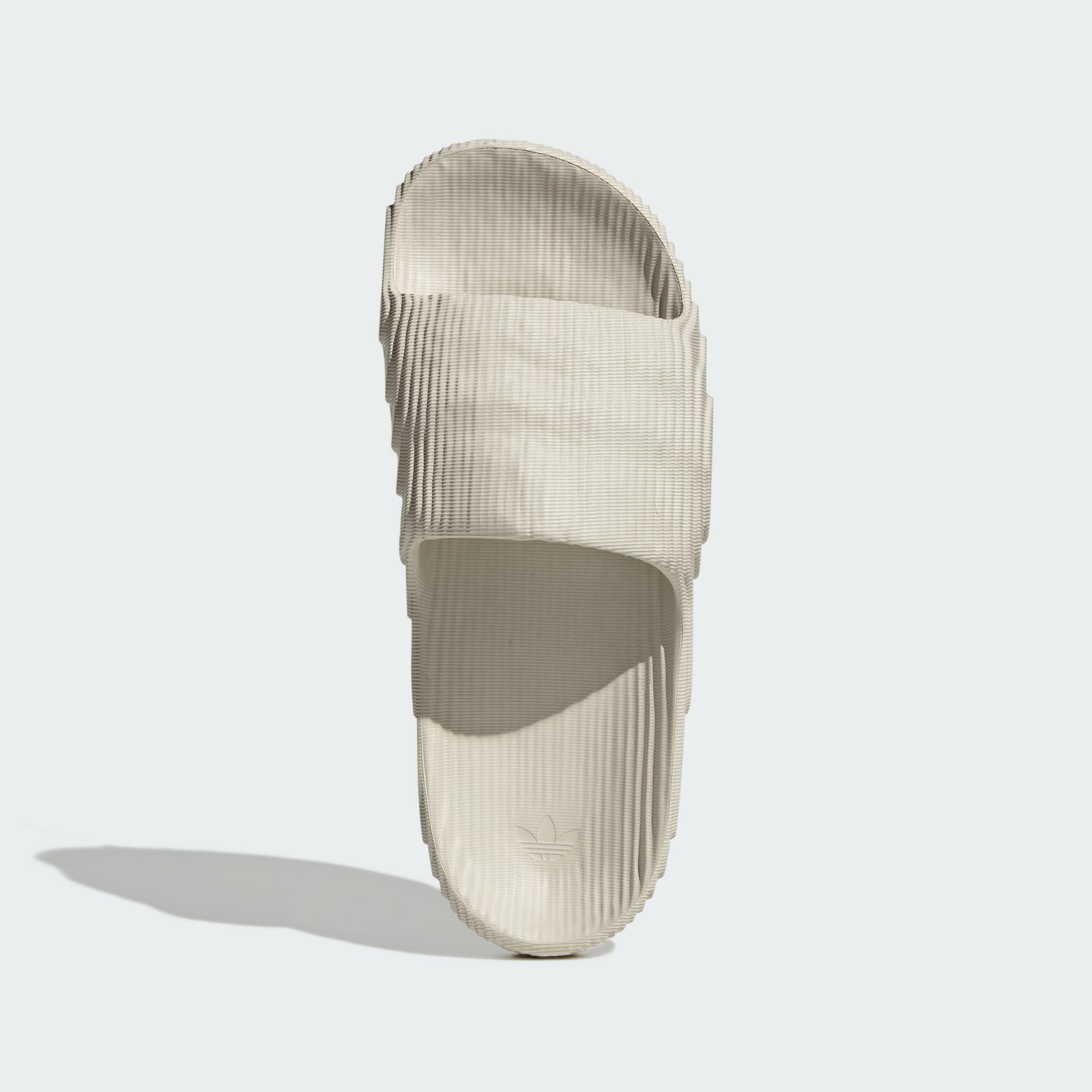 【adidas ADILETTE 22 拖鞋 - 米白 】