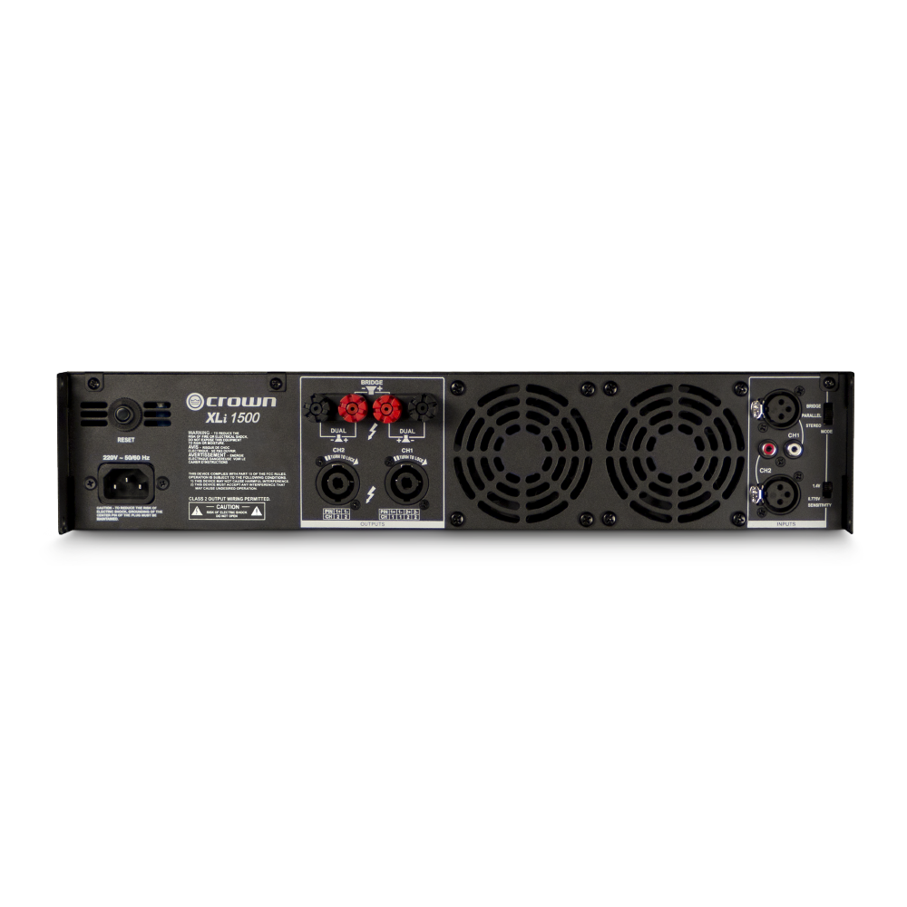 Crown Crown / XLi 1500 後級擴大機 第 2 張圖片｜三峽錄音 / 音響