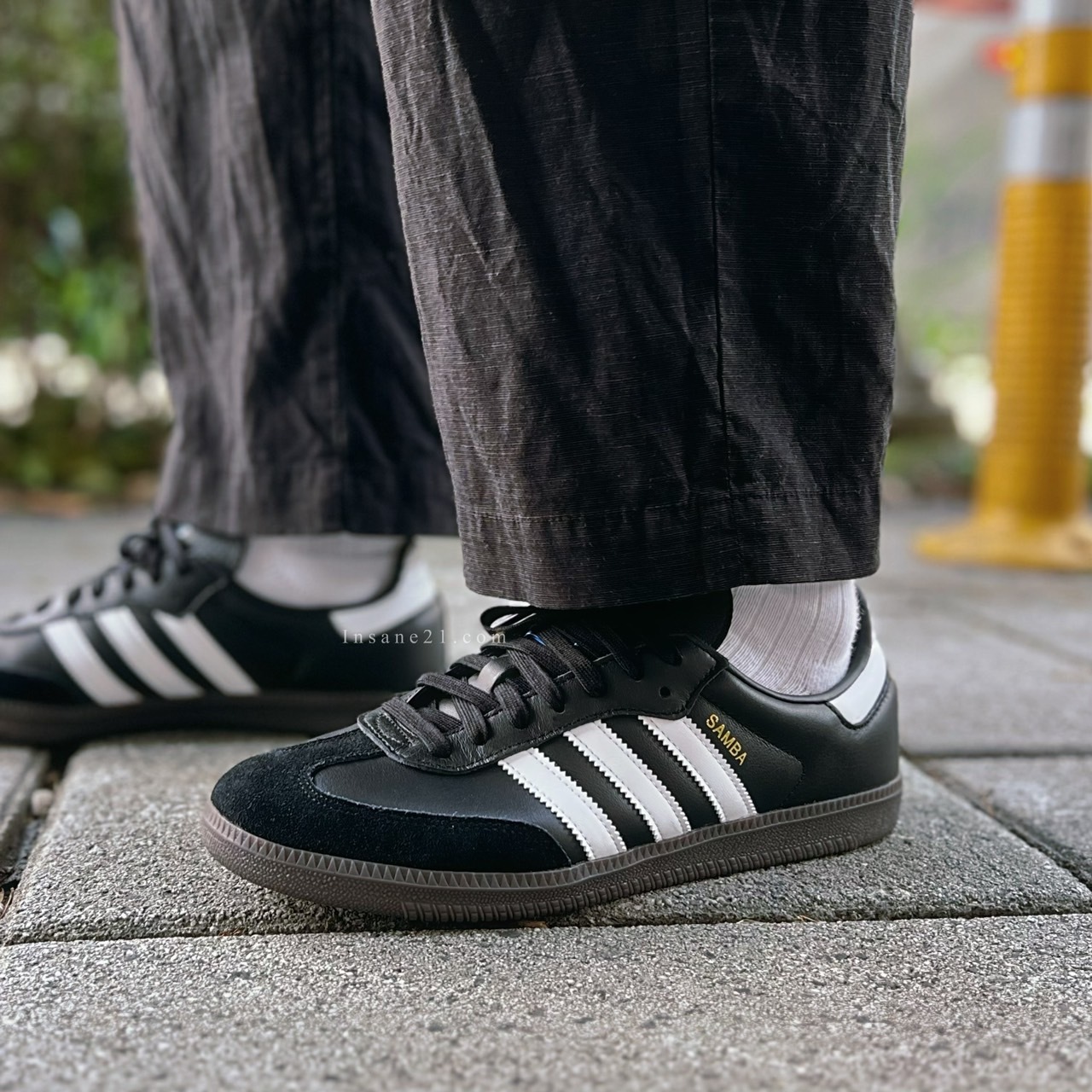 ADIDAS SAMBA OG 全黑森巴焦糖底B75807