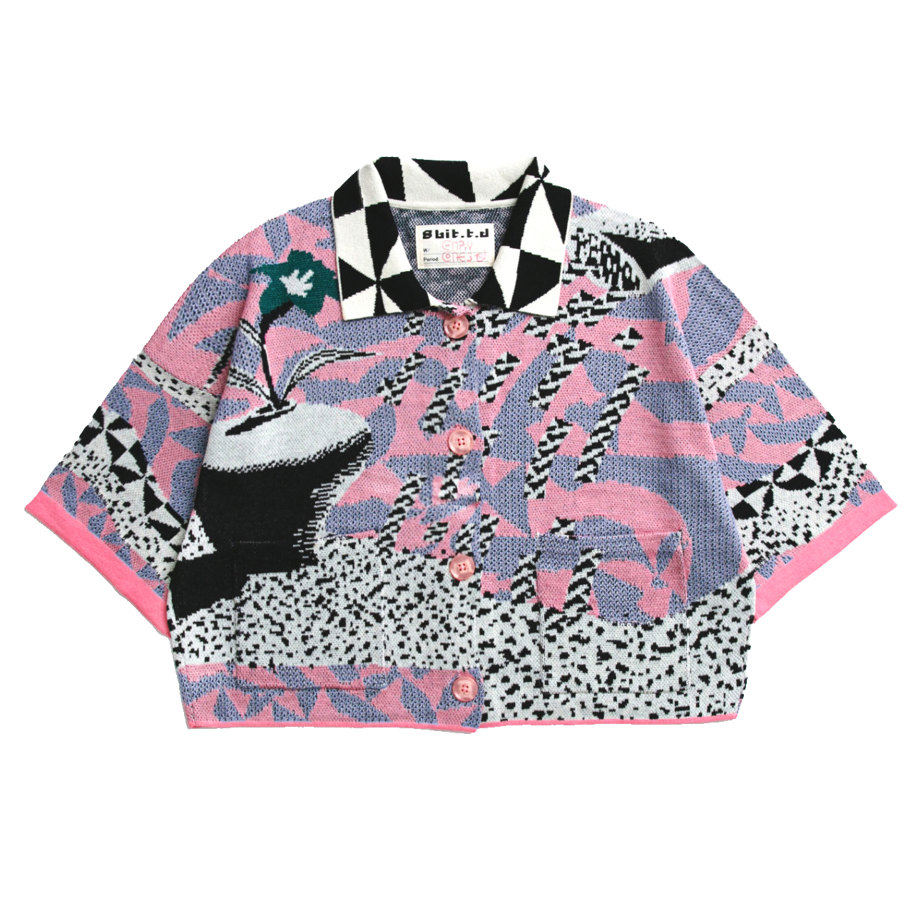 [Empty Cones] Lily Green - Short Sleeves Cardigan