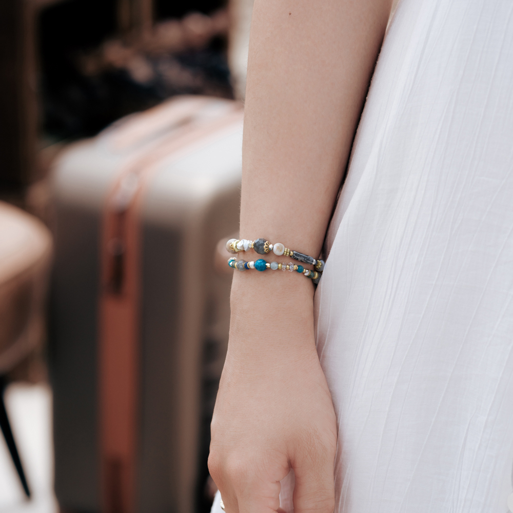 Crystal bracelet｜C1514-Glaciar Perito Moreno