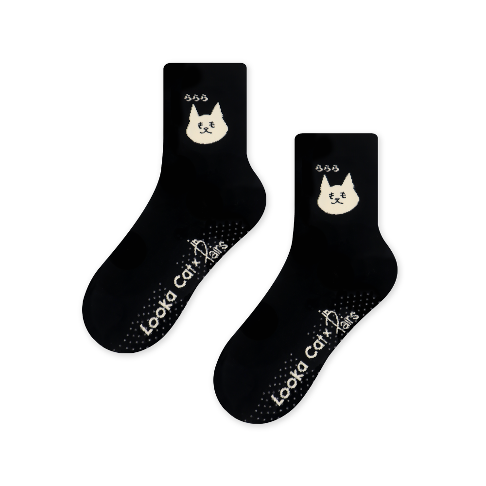 露咖貓聯名・喏喏啦啦啦｜童襪
