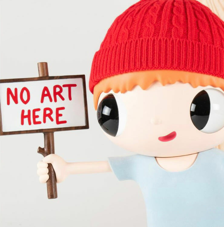 Javier Calleja No Art Here Figure Limited Edition