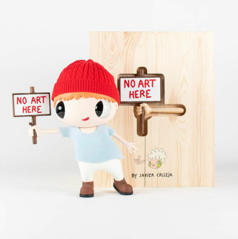 Javier Calleja No Art Here Figure Limited Edition