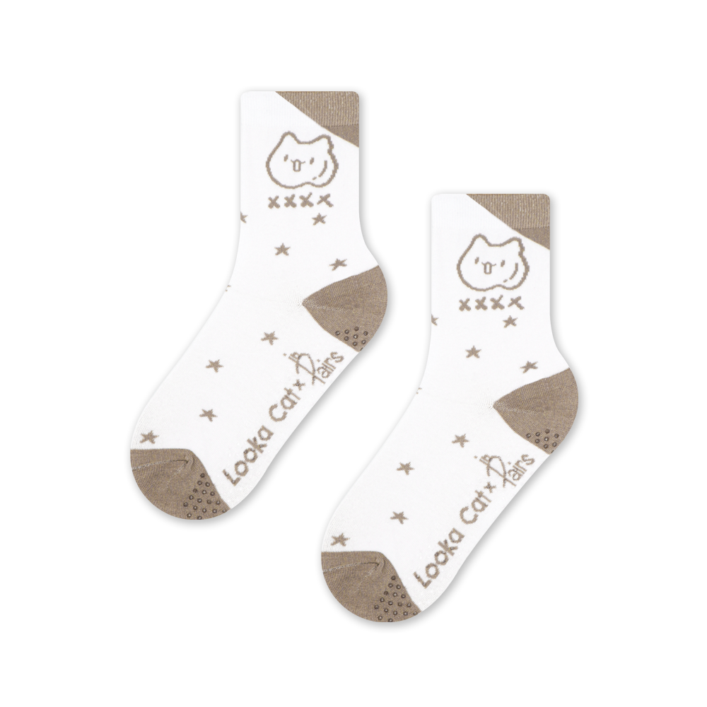 露咖貓聯名・史萊姆帕吉星星｜童襪