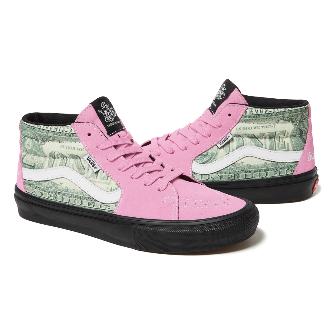 SUPREME X VANS SS23 DOLLAR SKATE GROSSO MID