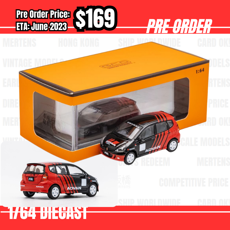 PO-$169 * GCD * 1:64 Honda Fit Advan [OD21/06]