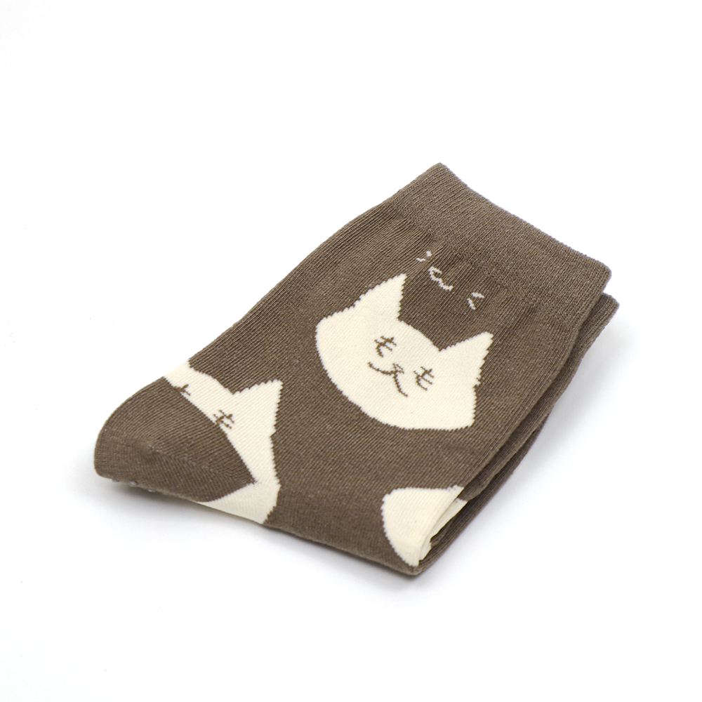 露咖貓聯名・巧克力奶油喏喏｜童襪