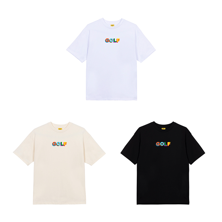 GOLF WANG MULTI 3D LOGO TEE