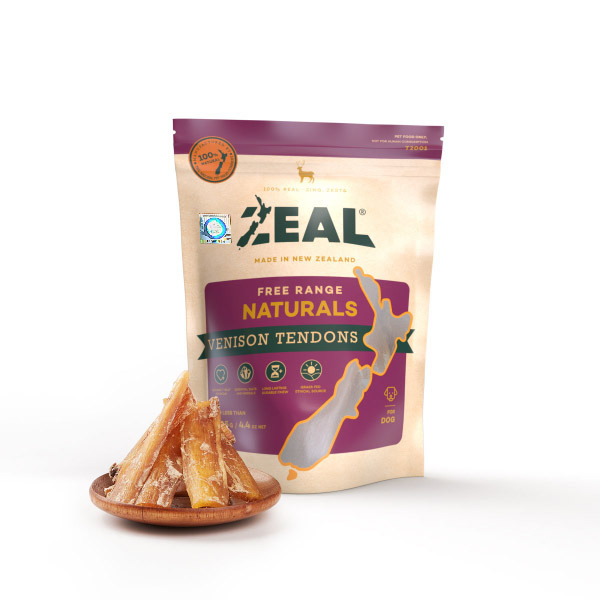 Zeal Meat Snacks Series - Venison Tendons 125g