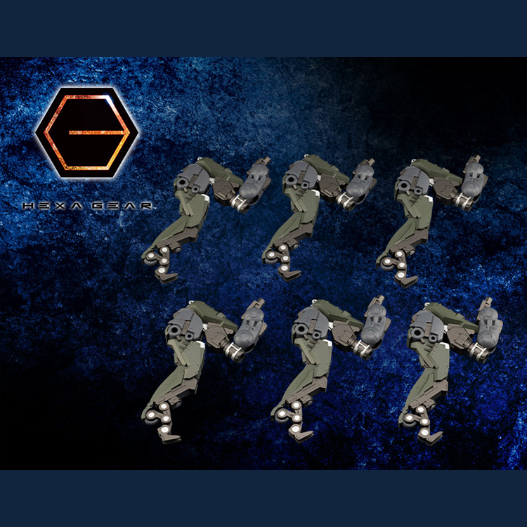 1/24 Hexa Gear六角機牙 擴充套件BOOSTER PACK008 昆蟲腿 組裝模型 (HG111)