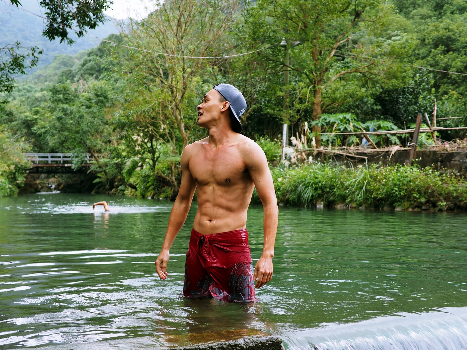 柯子林,hanchor,郊山,天然泳池,汐止,消暑