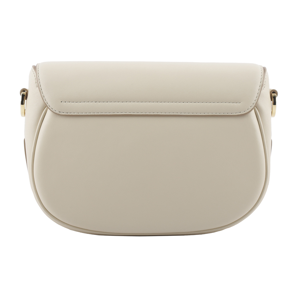 【MARC JACOBS】THE MESSENGER 翻蓋馬鞍斜背包(天空白)