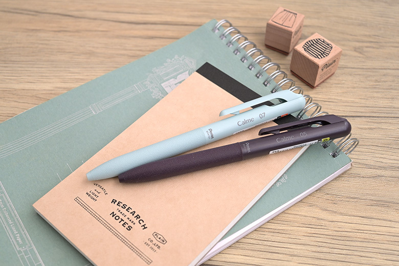 Pentel Calme 限量原子筆、筆芯：安靜、握感舒適