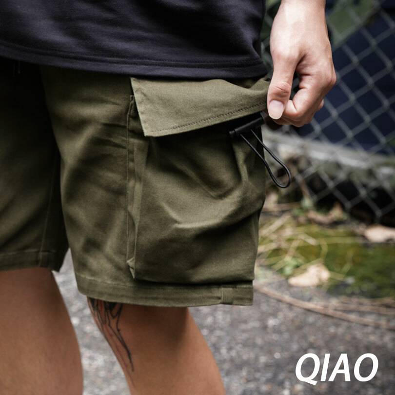 QIAO - 六口袋 神耐穿工作短褲