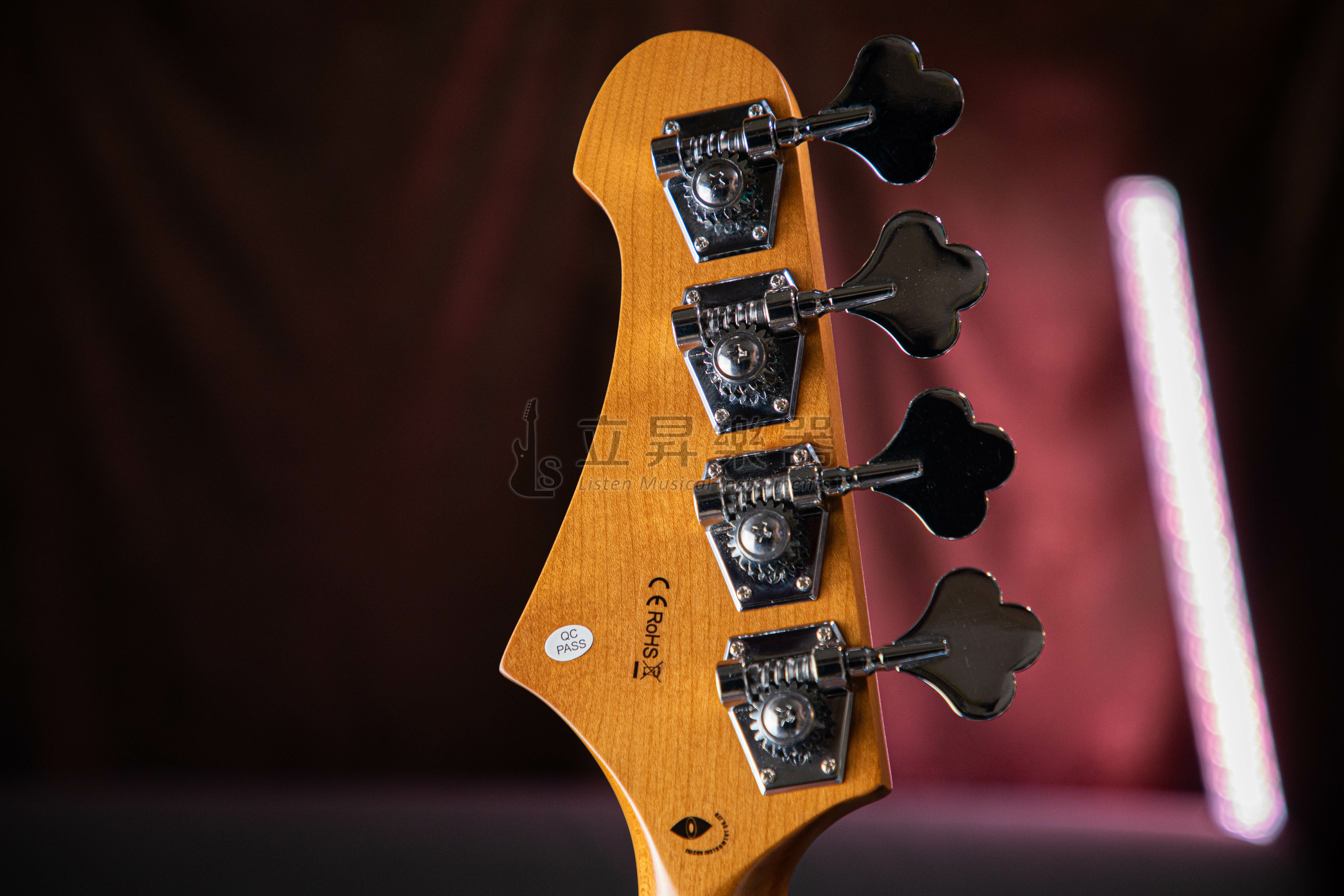 JET JET JJB-300 SB Jazz Bass 加拿大烤楓琴頸指板 20格 夕陽漸層色 第 6 張圖片｜三峽吉他 / Bass